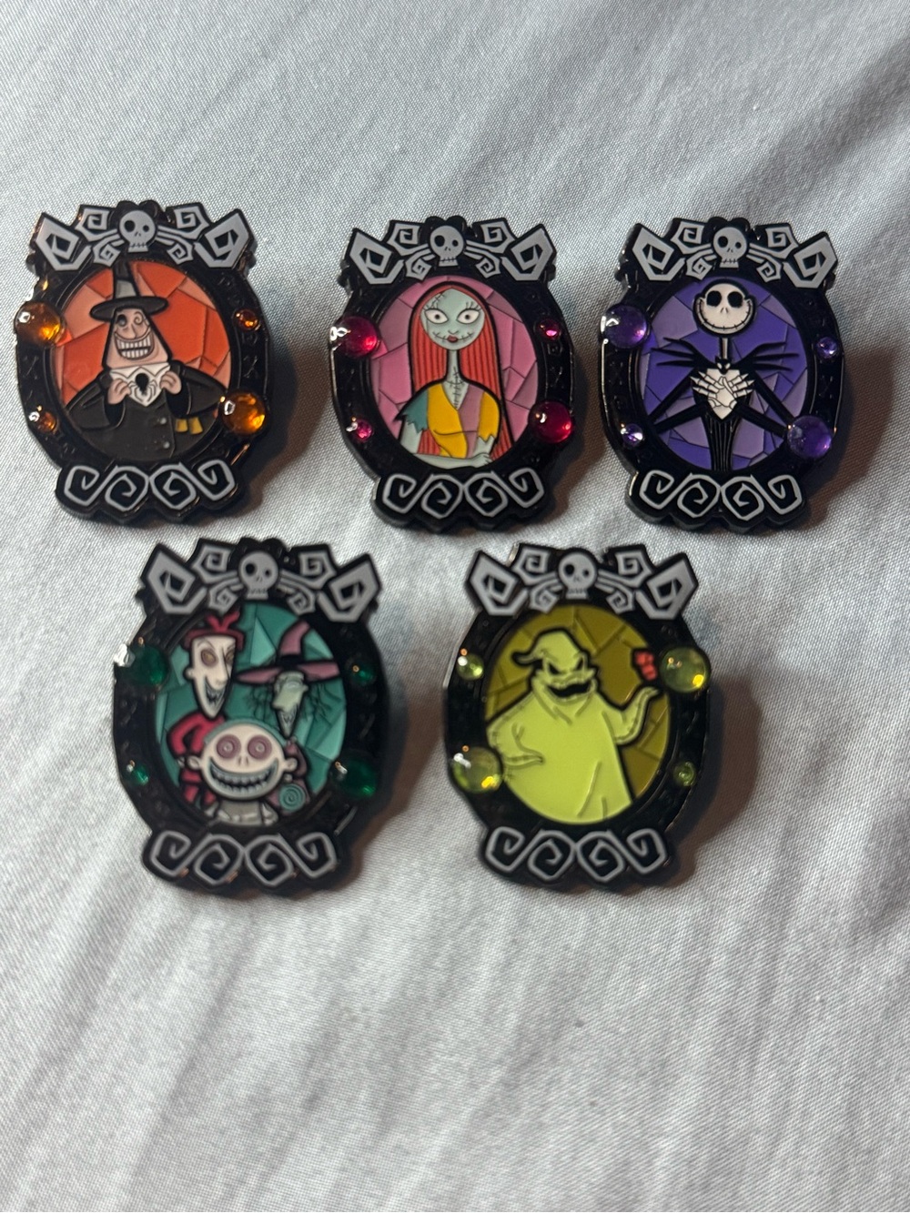Nightmare Before Christmas Pin Set - 5pc